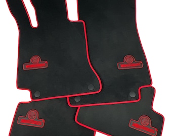 Carpet Floor Mats for Mercedes-Benz G Class BRABUS - GT-C-Cl-Cla-Clc-Cle-Clk-Cls-E-Eqe-Eqc-Eqs-G-Gl-Gla-Glb-Glc-Gle-S-SL-Slc-Slk