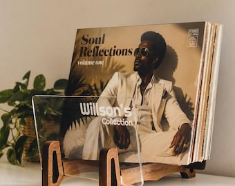 Customizable Vinyl Holder Stand - Christmas Gift Ideas For Vinyl Lovers