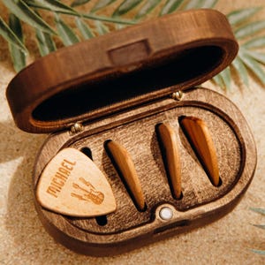 Guitar Pick Guards. Custom Guitar Picks. Wooden Guita Pick Holder. Personalized Guitar Pick Case. Guitar Pick Display. Unique Guitar Gifts.