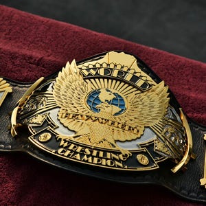 WWFクラシック ゴールドウィングドイーグル チャンピオンベルト 未使用送料無料 Wwf winged eagle belt - Etsy 日本