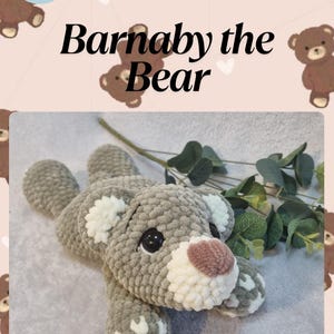 Barnaby the Bear Crochet Pattern
