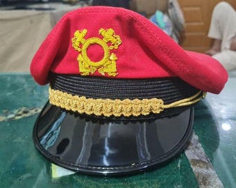 Réplica de sombrero de capitán, sombrero de patrón de yate