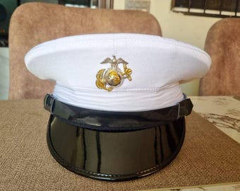 marine corps dress blue cover USMC Blues White Cap Size 6 Military Uniform Hat you will receive a navy blue Marines jacket DVIDS - News - Blue