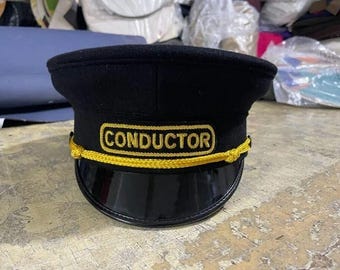 Gorra de conductor de tren Gorra estilo oficial de ferrocarril