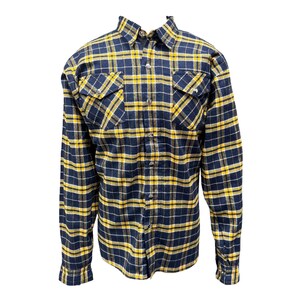 Custom Made Flannel Kevlar Motorcycle/Biking Shirt with CE Armored Protection.