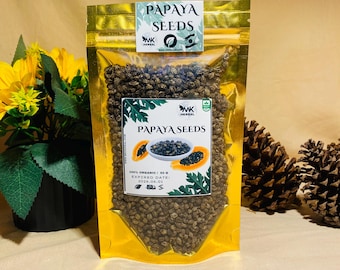 Biologische papajazaden: vers ceylon-superfood, bulk: 1000 g