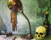 Gooseneck Lamp Deco Motif Desk Lamp Brass Shade