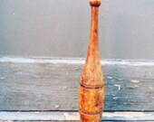 Indian Club Wooden Exercise Pin Vintage Exercise Equipment