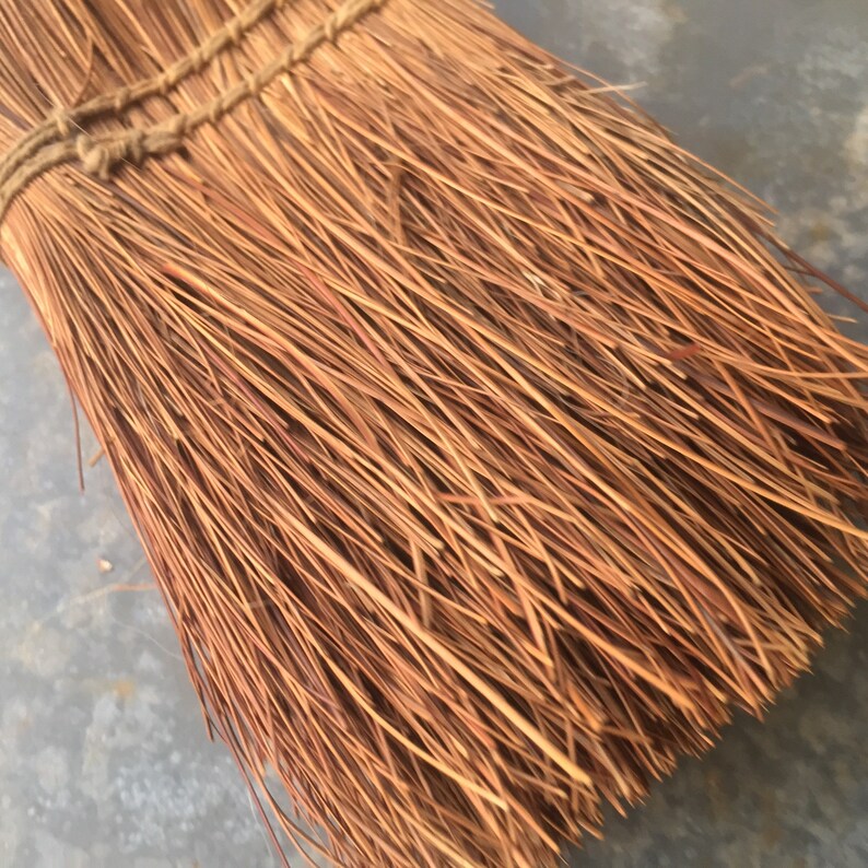 Whisk Broom / Vintage Straw Broom Etsy