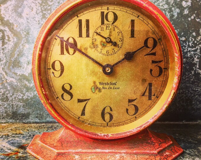 Big Ben Alarm Clock / Westclox Deluxe / 5 Etsy