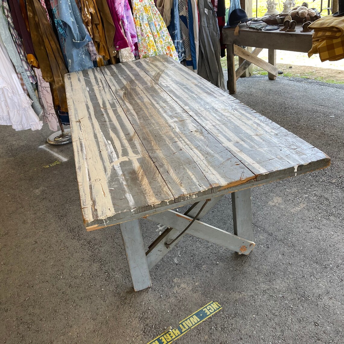 Mesa de granja / Mesa de grange / Mesa de cosecha / Escritorio | Etsy