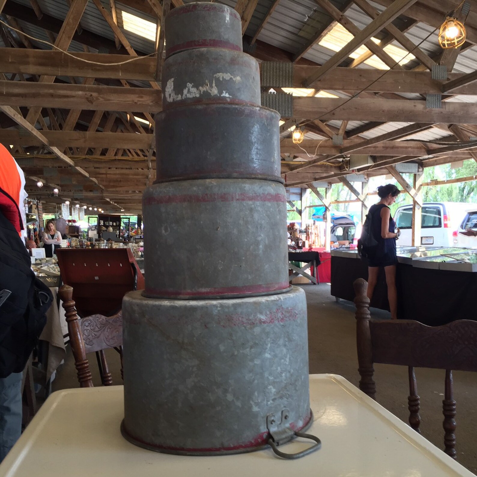 Dry Measure / Galvanized Cans / Galvanized Dry Measure / 1 | Etsy