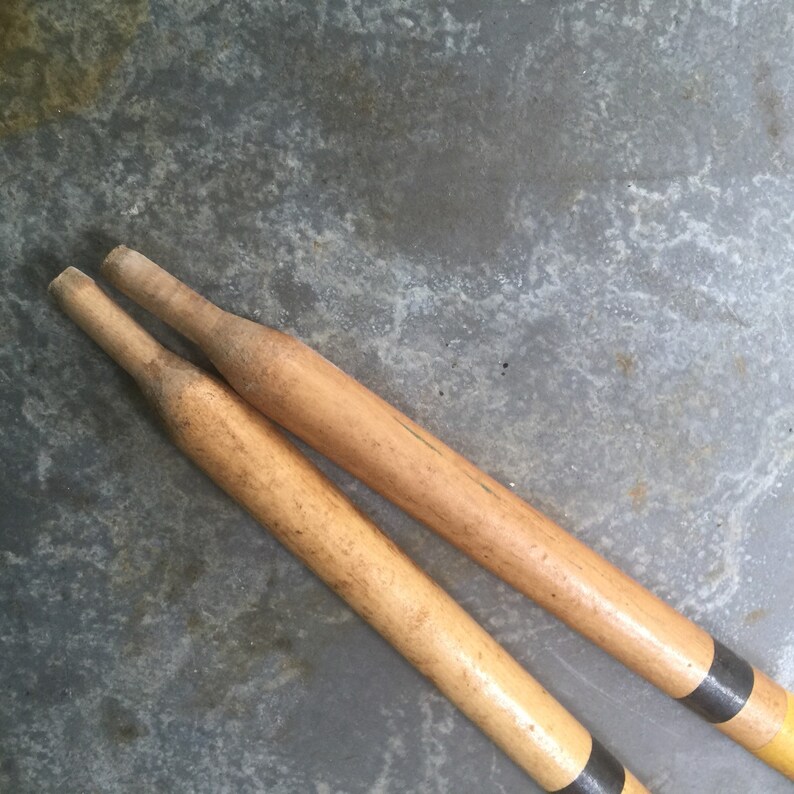 Croquet Stakes / Pair / 16 Etsy