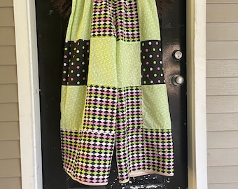 Quilt Top Palazzo Pants / Quilt Patchwork / 32-36” / 100% Cotton