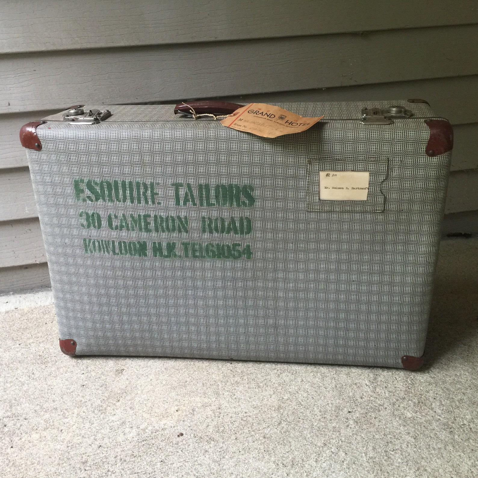 Vintage Luggage / Travel Case / Luggage / Suit Case / Etsy