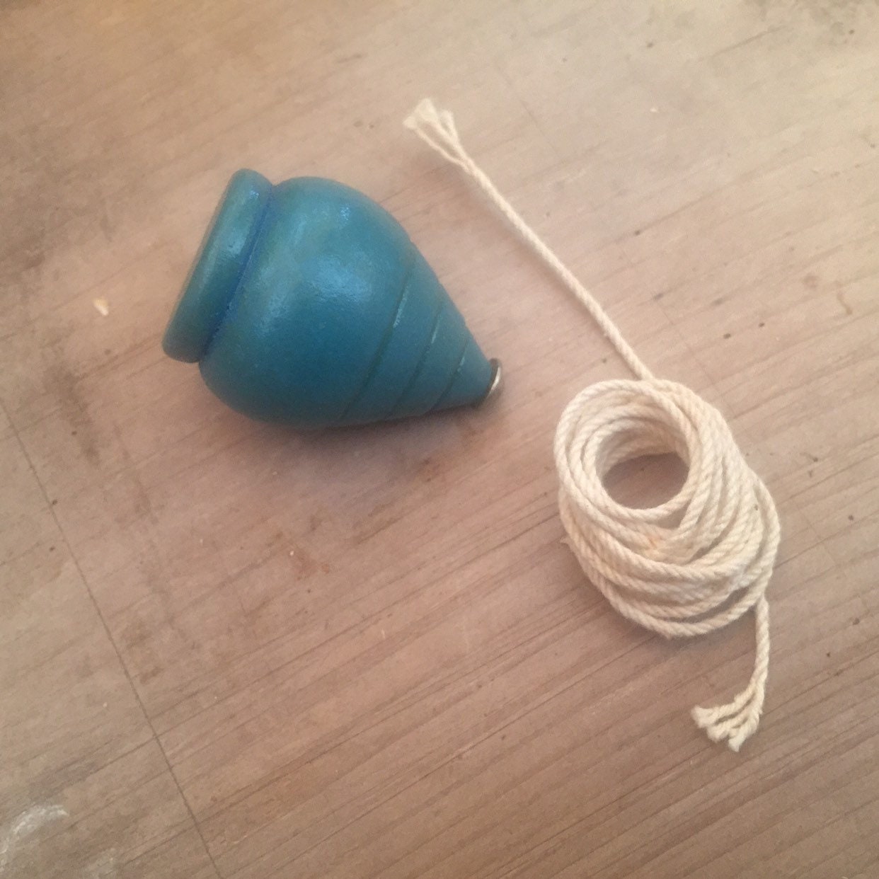 Spinning Top / Wooden Spinning Tops / 1940's Etsy