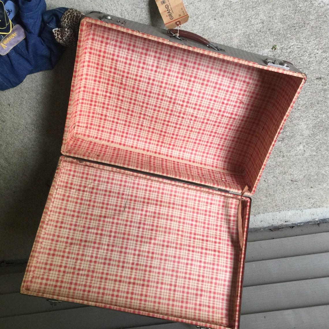 Vintage Luggage / Travel Case / Luggage / Suit Case / Etsy