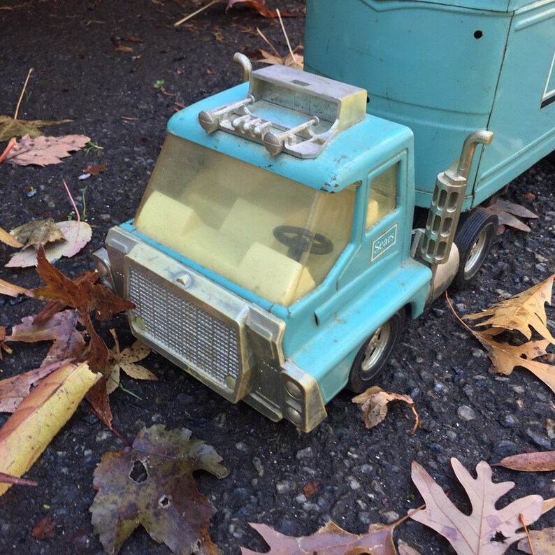 Sears Truck and Trailer / Tonka Truck / Collectable / Toy Etsy