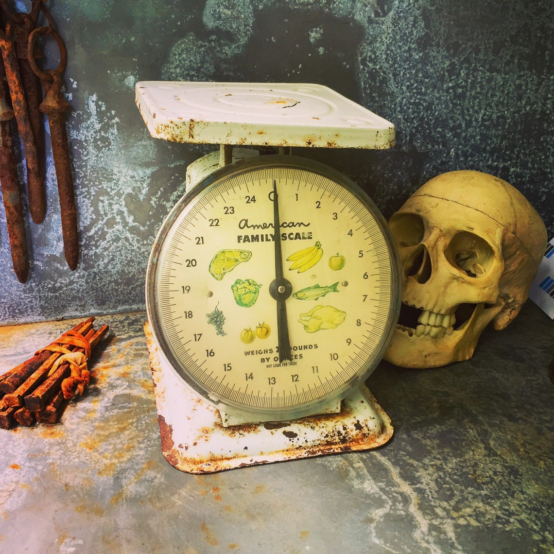 Vintage Kitchen Scale Antique Scale Coffee Scale Country Etsy