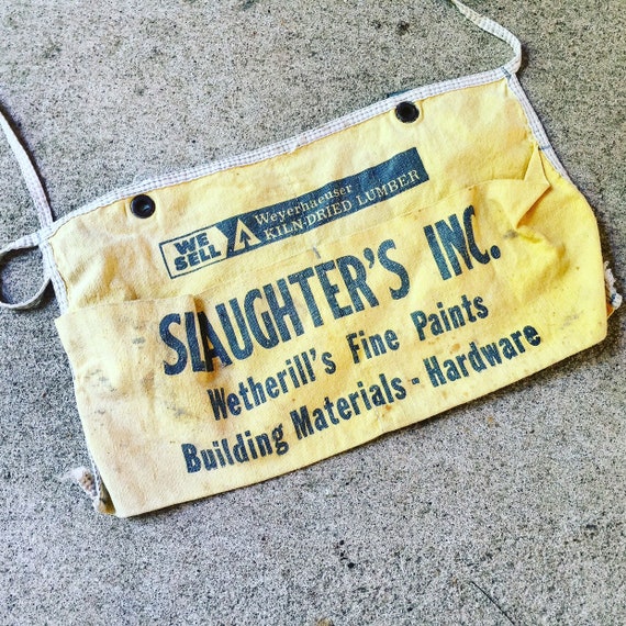 Carpenter’s Apron / 1940's / All Cotton