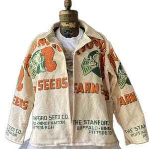 Grain Sack Jacket - Etsy
