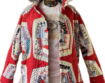 Quilt  Coat / Chore Coat / XL-XXL