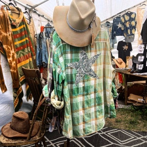 Lone Star Ombré Flannel Shirt / Colours Series / 100% Cotton