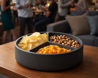 Snack bowl – stylish serving bowl for snacks, chips & nibbles, party bowl gift