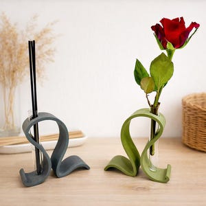 Rumsdoftdispenser med glasbehållare - designerhållare för doftpinnar | Designerhållare för diffusor | Doftpinnar eller blommor | Hemtillbehör