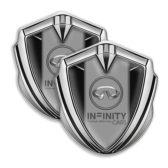 Infiniti Metal Shield Emblem/Domed epoxy sticker in a metal frame for Car Fender, Door, Glass, Mirror/High Quality/Handmade