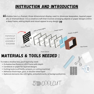 50 Shadow Box Bundle SVG, 3D Layered Paper Cut, Cricut and Silhouette Compatible, DIY Light Box, Digital Templates for Paper Art Crafts
50 Shadow Box SVG Bundle with 3D layered paper cut files for Cricut and Silhouette. Includes holiday, animal, nature, and family designs for DIY light box and shadow box craft projects
