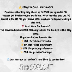 50 Shadow Box Bundle SVG, 3D Layered Paper Cut, Cricut and Silhouette Compatible, DIY Light Box, Digital Templates for Paper Art Crafts
50 Shadow Box SVG Bundle with 3D layered paper cut files for Cricut and Silhouette. Includes holiday, animal, nature, and family designs for DIY light box and shadow box craft projects