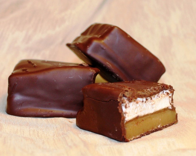 Scotchmallow Handmade Marshmallow and Caramel Layered and Covered in
