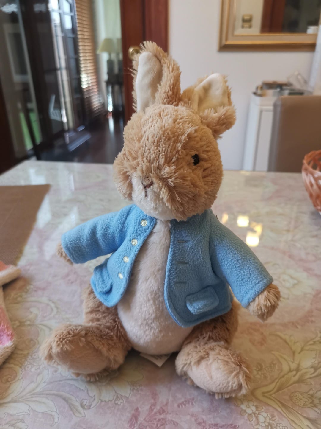 Peter Rabbit Fluffy Plush Stuffed Animal,10