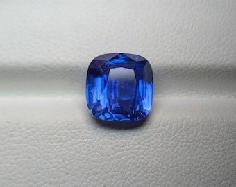 Naturlig Blå Safir Ej Uppvärmd 5 Ct | Ceylon Sri Lanka Certifierad | Sällsynt Naturlig Färg för Ring
