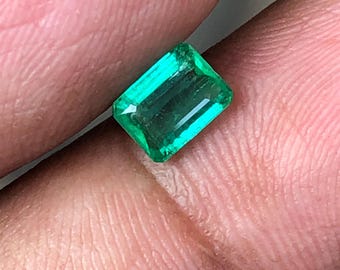 Panjshir-smaragd 0,715 ct | Obehandlad afghansk ädelsten för fina smycken