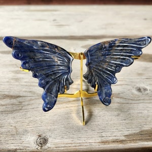 Carved Crystal Butterfly Wings