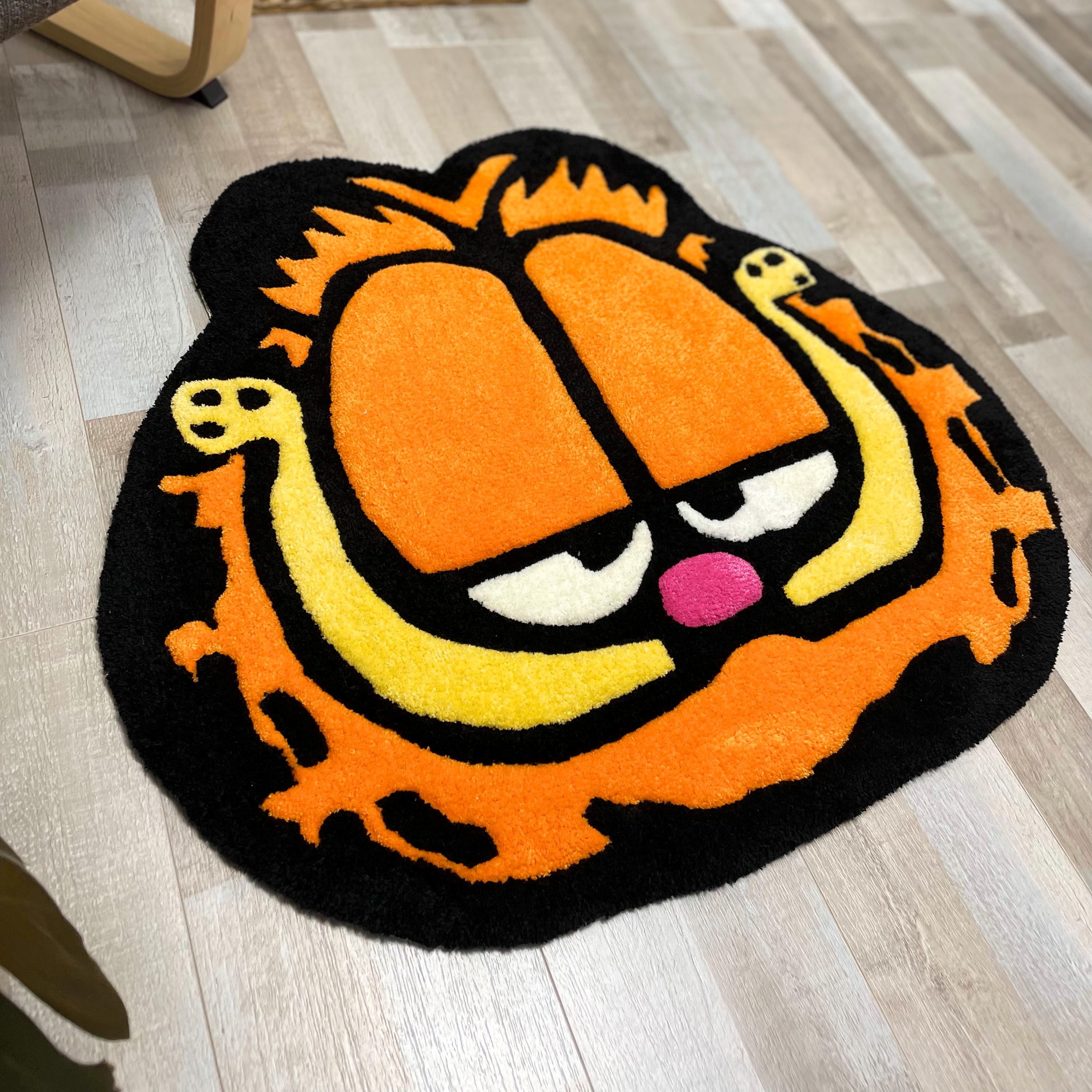 90s ガーフィールド vintage ラグマット USA製 Garfield Rug - Etsy