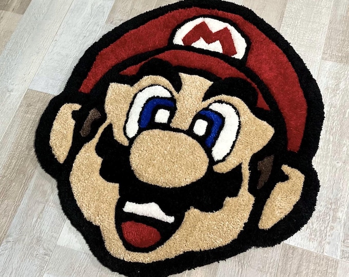8 Bit Rug Handmade Mario Rug – 8-bit Pixel Art Gamer Decor - Etsy Canada