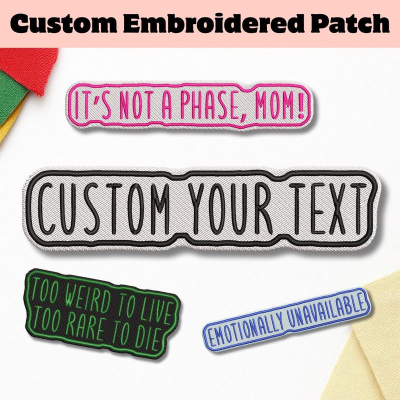 Embroidered Quote - Etsy