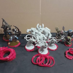 Heroscape 2-Health squad wondmarkers