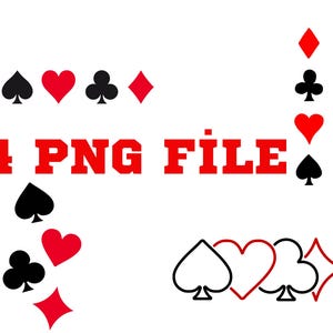 Cartes à jouer 4 PNG, carte de poker png, clipart cartes, casino png, losanges, coeurs pique png, cartes à jouer PNG, ensemble graphique, King LOVE
