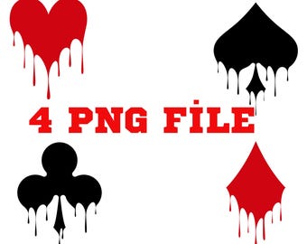 Playing Cards 4 PNG,Poker Card png,Cards Clip Art, Casino png,Clubs Diamonds,Hearts Spades png,Playing Cards PNG, Graphic Bundle ,King LOVE
