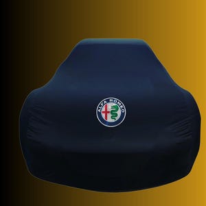 For ALFA ROMEO Car Cover, special production for vehicle, elastic breathable indoor fabric, Alfa Romeo car accessory, A++