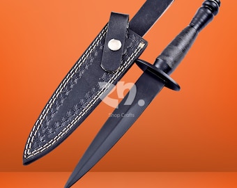 Fairbairn Sykes Commando Dagger Knife 2nd Pattern Modern Handmade Reproduction FS WW2 Vantage Replica Best Valentine Day Gift for Him.