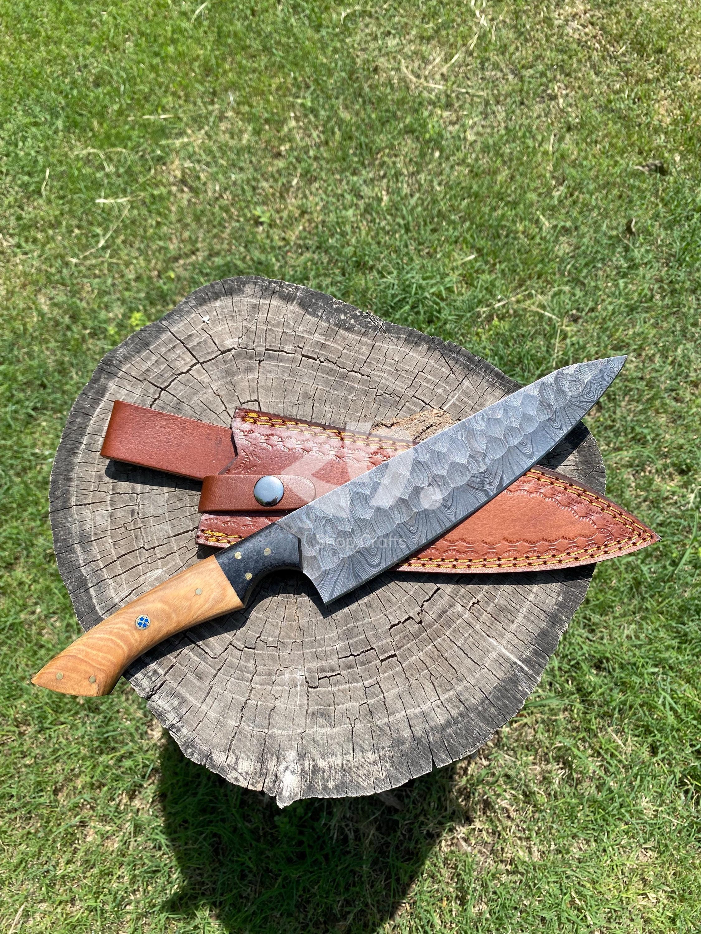 Perkin Knives - ハンドメイド ダマスカス 折りたたみナイフ