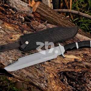 Resident Evil 4 Remake Jack Krausers Knife: Custom Handmade Re4 Merch Game Cosplay Prop | Best Valentine Day Gift for Him. Predator Knife