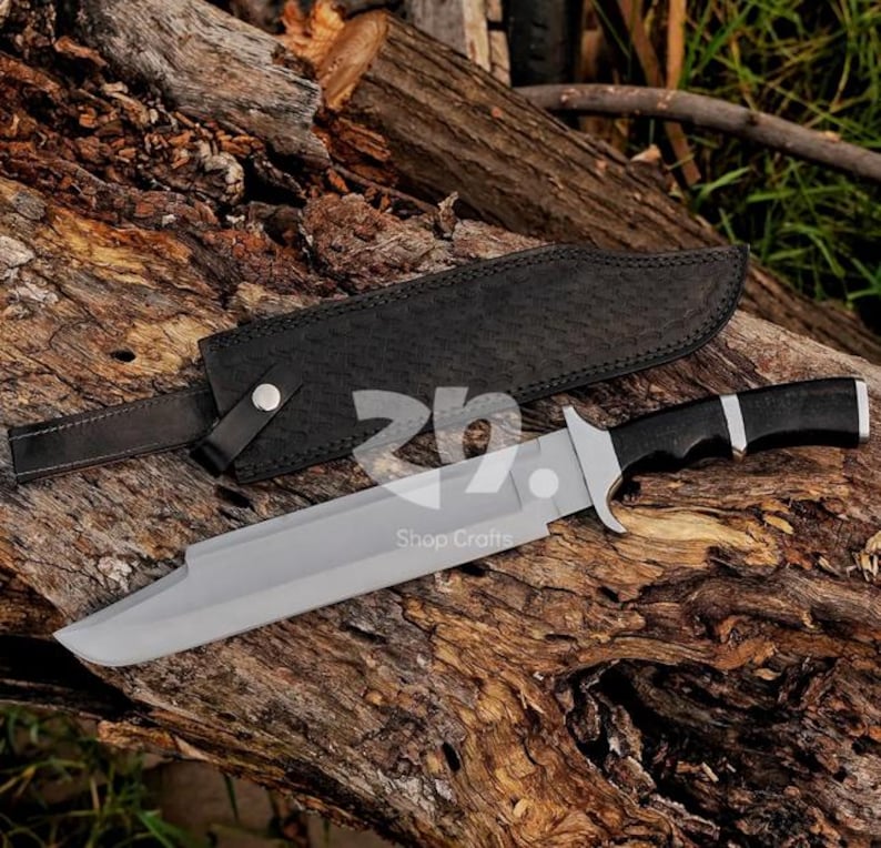 Resident Evil 4 Remake Jack Krausers Knife: Custom Handmade Re4 Merch Game Cosplay Prop | Best Valentine Day Gift for Him. Predator Knife