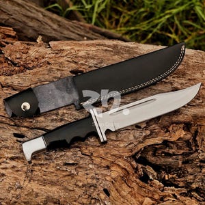Scream Bloody Ghostface Movie Replica Knife Buck 120 Hunting Horror Movie Prop Real Blade Collectable Anniversary Gift Independence Day Gift
