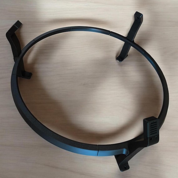 Autodarts Ringlicht LED-Ring mit Kamerahaltern Auto-Scoring-System für Dartscheiben Bausatz schwarz nachhaltig PLA